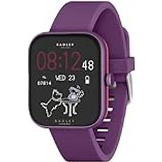 Series 32 Purple Silicone Strap Smart Watch