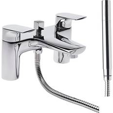 Tavistock Strike Deck Mounted Bath Shower Mixer 16.5 cm Chrome