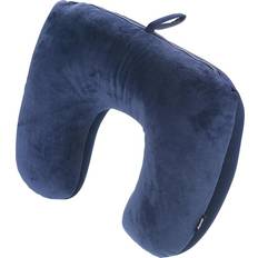 Nakkeputer Hama Mörkblå Elastan Polyester Monokromatiskt 350 mm 250 mm Nakkepute Blå