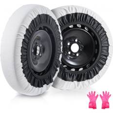 Tire Chains on sale VEVOR Thickened Snow Socks for Tires Polyester Fiber