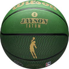 Wilson Basket Wilson NBA Player Icon Outdoor BSKT Basketbollar Green/Whi Tatum
