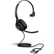 Jabra Evolve2 50 USB-A USB-C Corded Mono Headset