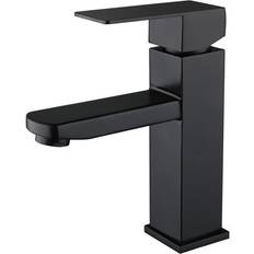 Zeuxo Black Washbasin Mixer Stainless Steel