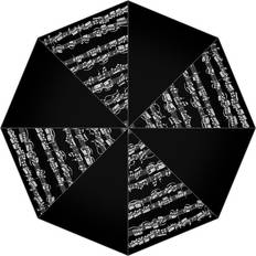 Umbrellas Kübler Mini-Taschenschirm mit Noten und Notenzeilen - 96 cm