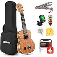 Donner Soprano Ukulele Beginner Kit 21 Inch Starter Set DUS-200