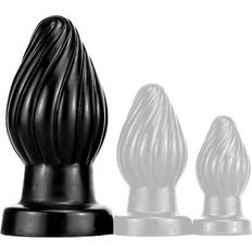 Spiral Plug L Black 14 cm