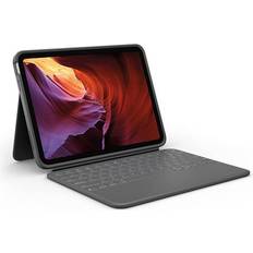 Logitech Logitec Rugged Folio Tangentbordsfodral till iPad 7:e 8:e 9:e 10:e gen