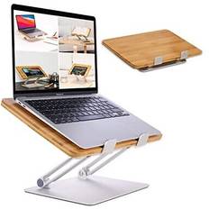 Laptopständer Hennez Laptop Ständer Holz Höhenverstelbar 4.5 cm
