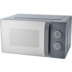 George Home Textured 17L Manual Microwave Grey