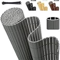 Sekey PVC Sichtschutzmatte 80x300m Doppelte Verstärkung Innen