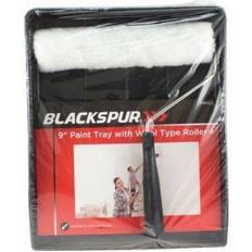 Paint Roller Set Blackspur 9" 23Cm White Paint Roller Set
