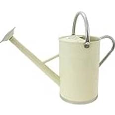 Kent & Stowe 9 Liter Vintage Vattenkanna i Grädde Galvaniserad Stålkanna med 2 Handtag