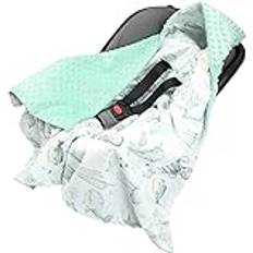Medi Partners Einschlagdecke 100% Baumwolle 85 x 85 cm Kuscheldecke