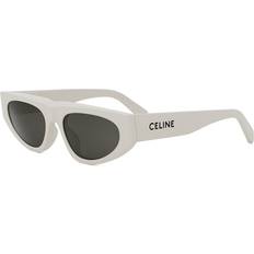 Celine Stilfulde Solbriller Cl40315U - Hvid