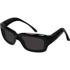 Balenciaga Men Sunglasses Balenciaga Bio-inject Sunglasses - Black/Grey Squared