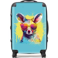 Luggage Warren Reed Medium Splashart Wallaby In Glasses Suitcase Brown