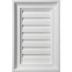 Gutter Ekena Millwork Vertical Gable Vent Louver 15 x 29 H