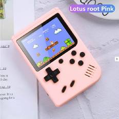 Veishet Pink Handheld Game Machine Toy