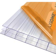 Sheet Materials Axiome Clear 16mm Triplewall Polycarbonate Sheets 4500mm 11.34kg 1050mm