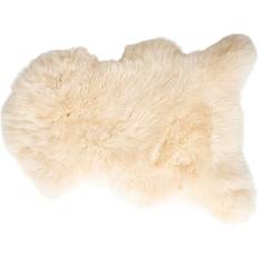 Shepherd Tæpper & Skind Shepherd Livia 70x105 cm Lammeskind Fåreskind Champagne Beige