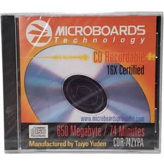 Optical Storage Taiyo Microboard CD-R 650MB 74 min 16x Taiyo Yuden CDR-74ZYPA