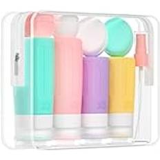 Reseflaskor Morfone Silikonreseflaska 16 Stycken Set TSA