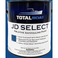 Boat Bottom Paints TotalBoat TotalBoat JD Select Boat Bottom Antifouling Paint Flat Blue Water-based Marine 1-gallon