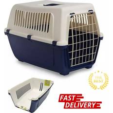 Rosewood Portable Pet Carrier Basket Blue