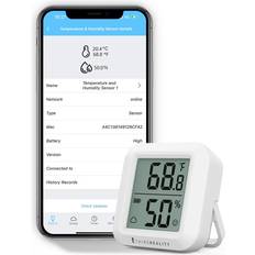 Thirdreality Zigbee Temperatur Och Fuktighetssensor Med Digital LCD-Skärm