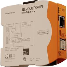 Enkortsdatorer KUNBUS Revolution Pi RevPi Core S 16 GB PR100360 PLC Styrningsmodul 24 V/DC
