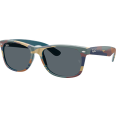 Herr - Wayfarer Solglasögon Ray-Ban Classic Solglasögon - Blå/Blått Kamouflage