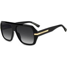 Solbriller DSquared2 Man D2 Sunglasses Acetate - Black/Grey