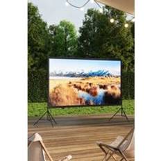 100 Inch 3D 4K HD Outdoor Indoor 16:9 4K Portable Projector Screen with Stand