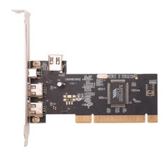 Spactz 3 Port IEEE 1394 Firewire Card PCI Adapter