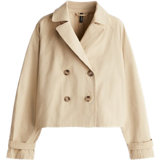 Mäntel H&M Short Trench Coat - Beige