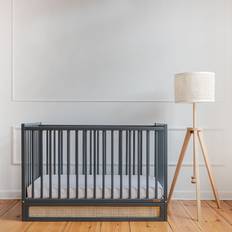 Boho Spjälsäng Antracitgrå