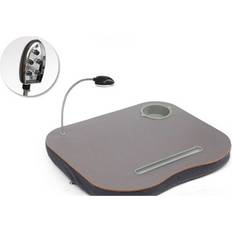 Laptop Stands Zhihuan Laptop Desk Cushion with LED Light and Cup Holder