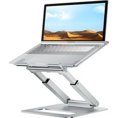 Laptop Stands Inbox Zero Adjustable Height Desktop Laptop Stand 10cm W x 10cm D