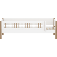 OEKO-TEX Sängar Flexa Nor Enkeltseng Med Sengehest 90 x 200 cm Hvid/eg