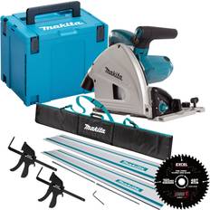 Plunge Cut Saw Makita SP6000J2 165mm Plunge Saw 240V with 1.5m Rails and Bag