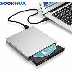 Lecteur Externe DVD CD USB 2.0 Argent