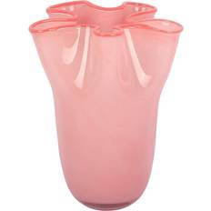 Present Time Ruffles Large Soft Pink Vase