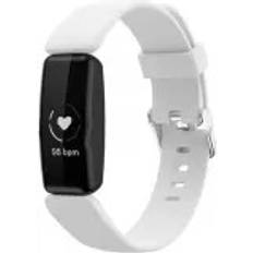 INF Klockarmband i Silikon för Fitbit Inspire 2 Vit S
