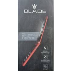 Binatone Blade Dual-Sim Slimmest Flip Mobile Phone Rose Gold