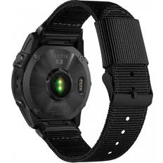 INF Uhrenarmband 26 mm aus Nylon und Canvas mit Schnellverschluss für Garmin Fenix 8/7X Pro 22 mm