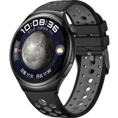 INF Silikonarmband för Huawei Watch 4/3 GT2 GT3 Pro Svart Grå S