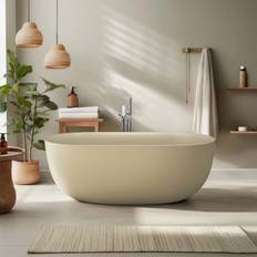 Bathlife Fristående badkar Bathlife Kylpyamme Soft 1600x590 mm beige