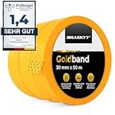 Byggmaterial Haskyy Guldband Målartejp Professionell 30 mm x 50 m