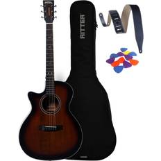Santana Akustiska gitarrer Santana Superb G94 Left BRS Paket 1