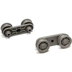 White Goods Accessories Beko Genuine Dishwasher Rail Drawer Loading Rack Wheels 2 x